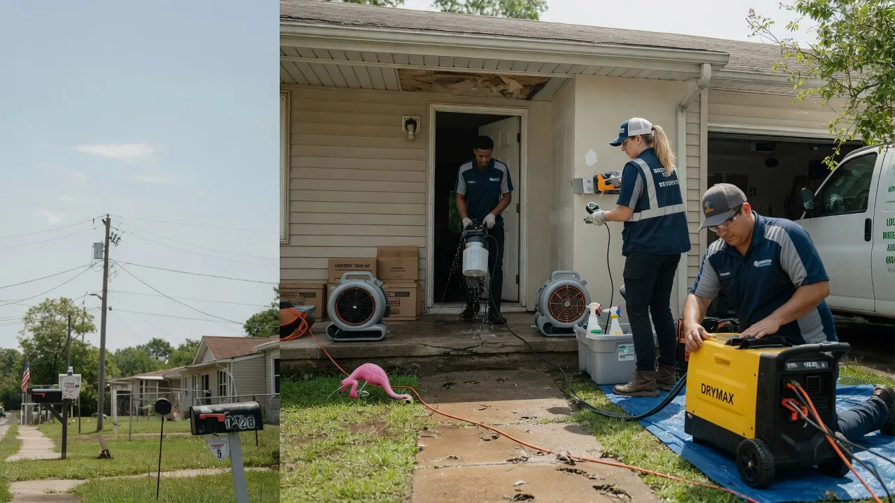 Storm Damage Water Removal in Greenville, CA near me